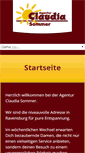 Mobile Screenshot of claudia-fn.de